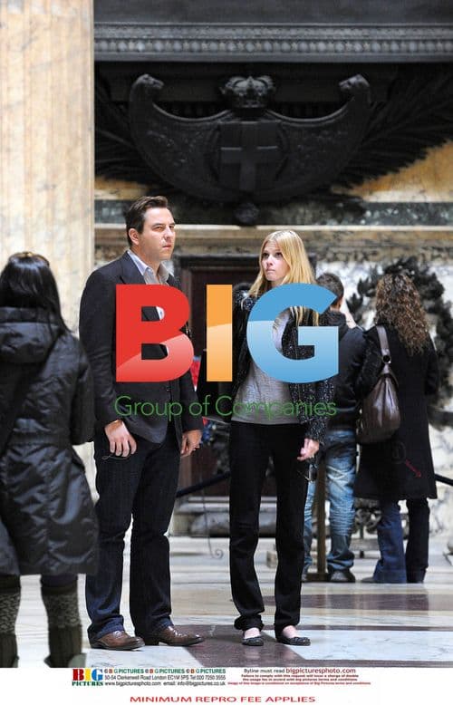 Lara Stone and David Walliams' Romantic Break in Rome