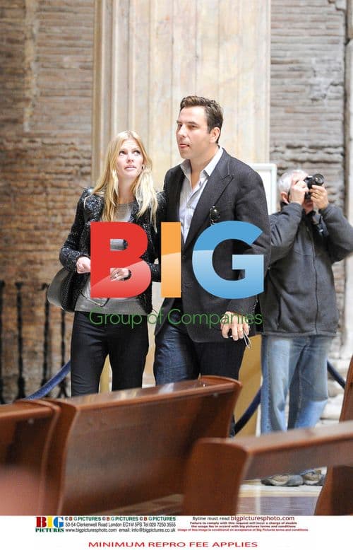 Lara Stone and David Walliams' Romantic Break in Rome