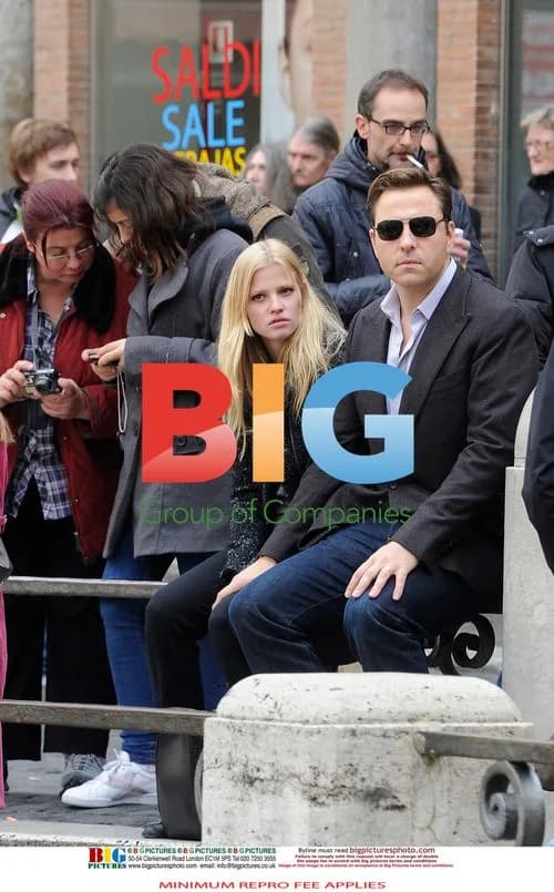 Lara Stone and David Walliams' Romantic Break in Rome