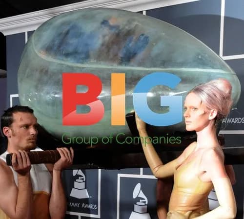 Lady Gaga Arriving at Grammys in Egg