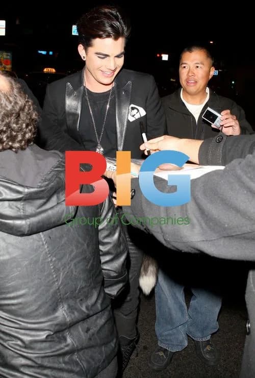 Adam Lambert Out in Hollywood