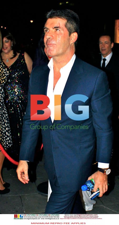 Simon Cowell and Mezhgan Hussainy at Nicholas Cowell\'s 50th