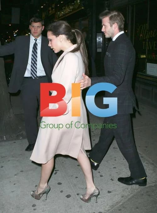 David and Victoria Beckham Dinner in NYC
