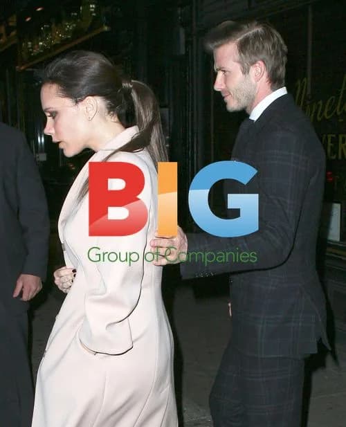David and Victoria Beckham out for Valentines Day Dinner