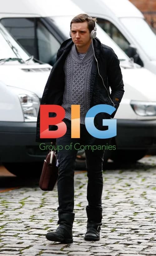 Craig Gazey on Coronation Street set