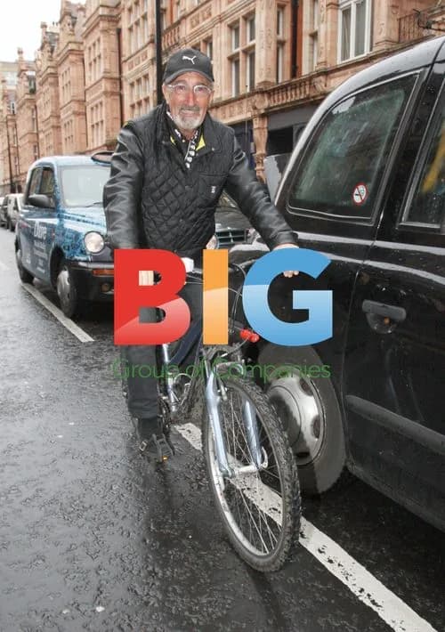Eddie Jordan Biking in London