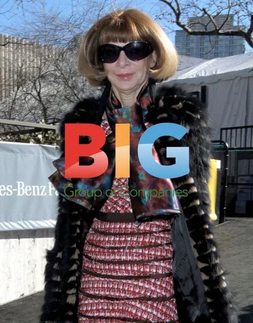 Anna Wintour at Fashion Week in NYC