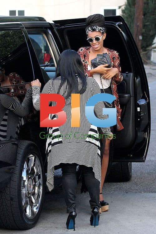 Beyonce, Kelly & Solange Celebrate Kelly's 30th