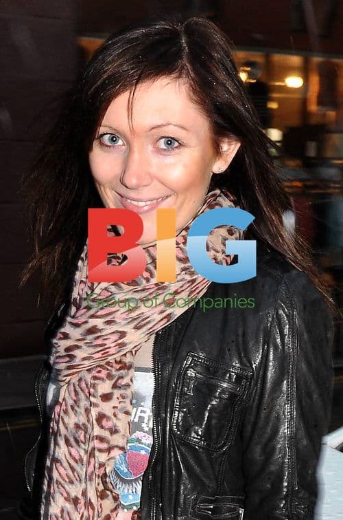 Westlife's Nicky Byrne's Wife Georgina Leaves Dublin Store