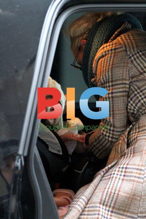 Katherine Heigl and daughter Naleigh in New York