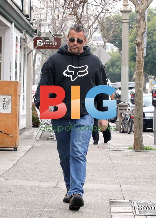Matt LeBlanc Looking Chubby in Santa Monica