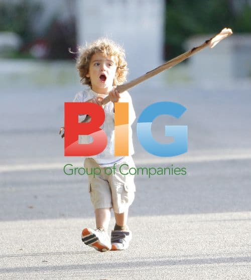 Vida and Levi McConaughey Play on Street