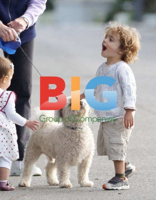 Levi and Vida McConaughey Play in the Street