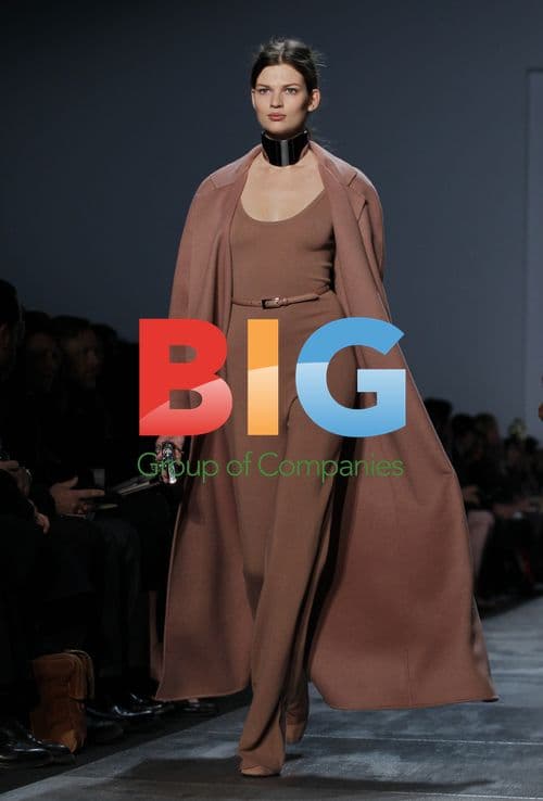 Model walks Michael Kors runway