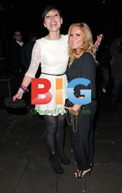 Emma Willis and Heidi Range at Brit Awards After Party