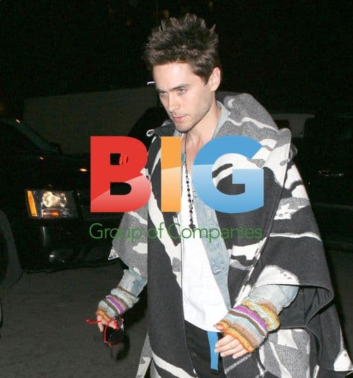 Jared Leto at Fashion Week in NYC