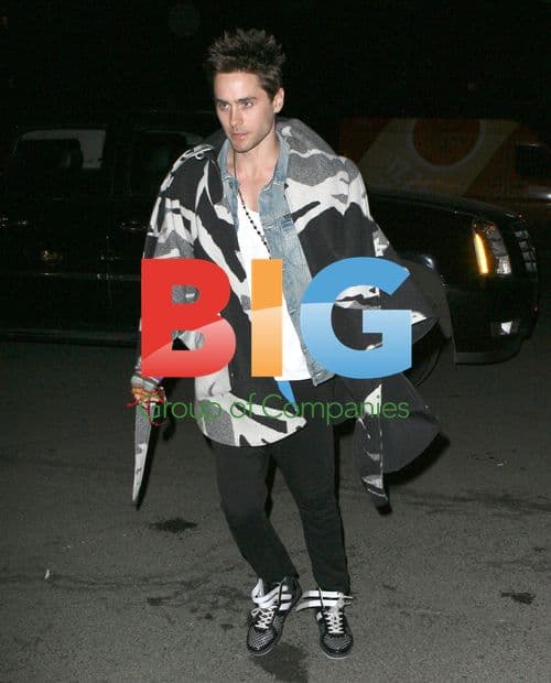 Jared Leto at Fashion Week in NYC