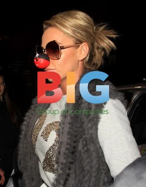 Katie Price Arrives at Blood Brothers
