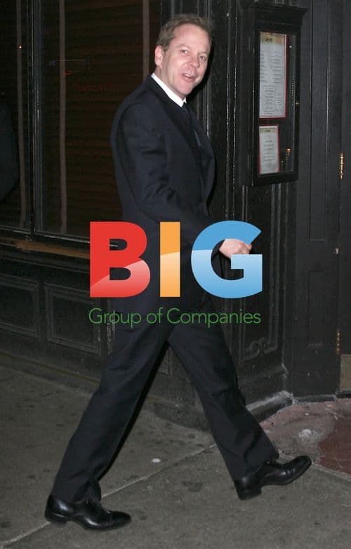 Kiefer Sutherland at Minetta Tavern, New York