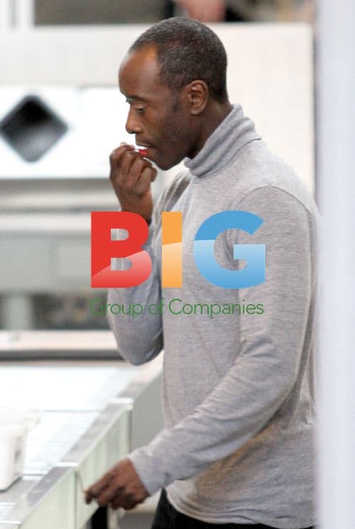 Don Cheadle at LAX airport