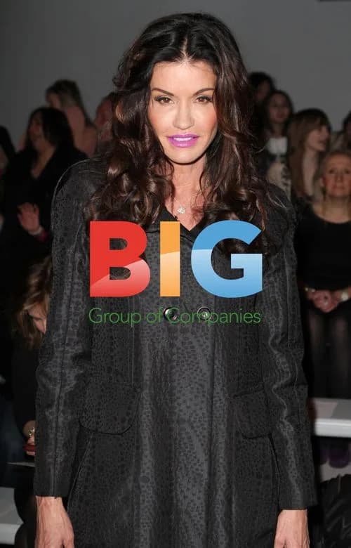 Janice Dickinson at London Fashion Week