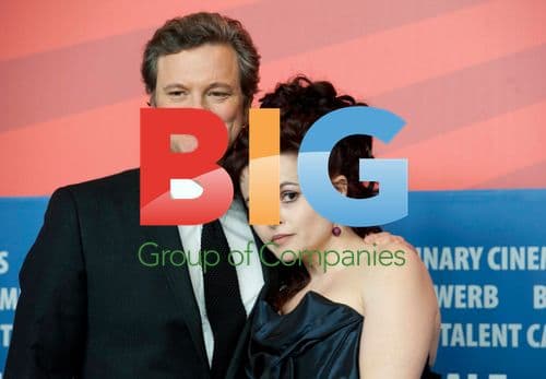 Colin Firth and Helena Bonham Carter at Berlin Film Festival