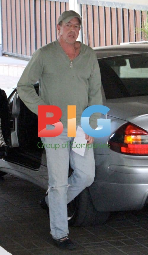 Michael Lohan with Facial Injury