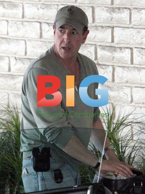 Michael Lohan With Gash on Face