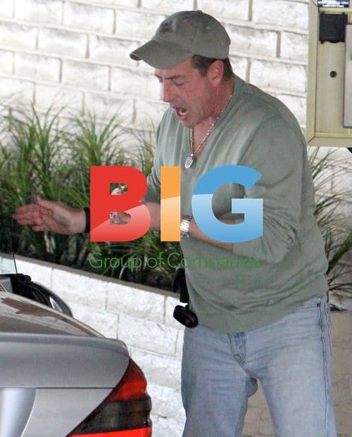 Michael Lohan with Bloody Cut on Face