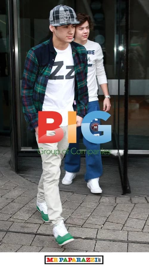One Direction Leaving Hotel During X Factor Tour