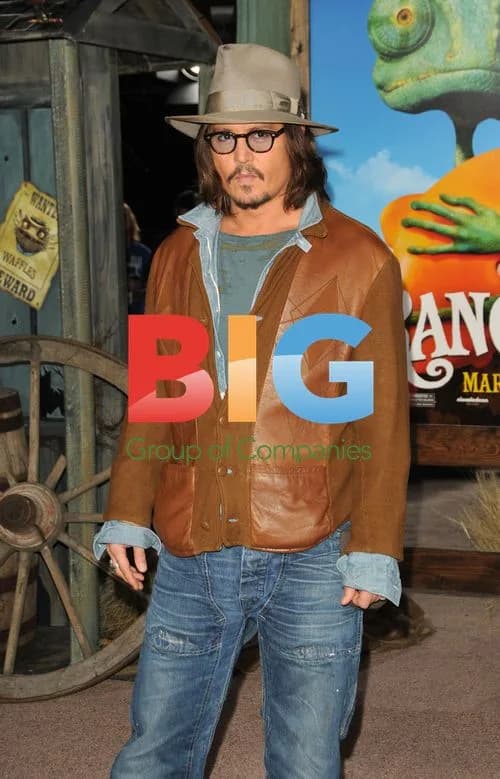 Johnny Depp at 'Rango' Premiere
