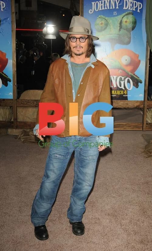 Johnny Depp at 'Rango' Premiere