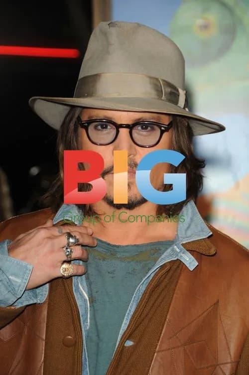 Johnny Depp at 'Rango' Premiere