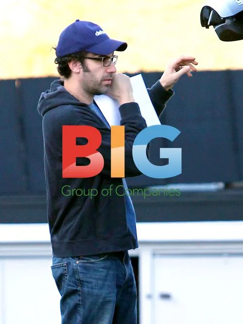 Sacha Baron Cohen Walks to Office
