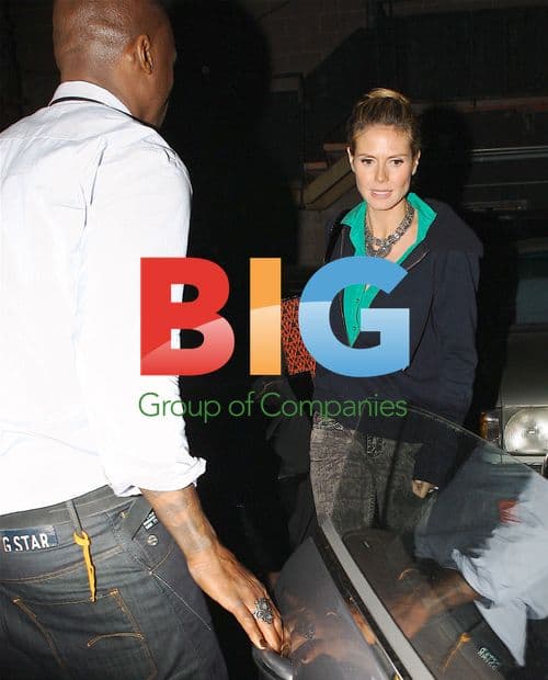 Seal and Heidi Klum Leaving Matsuhisa