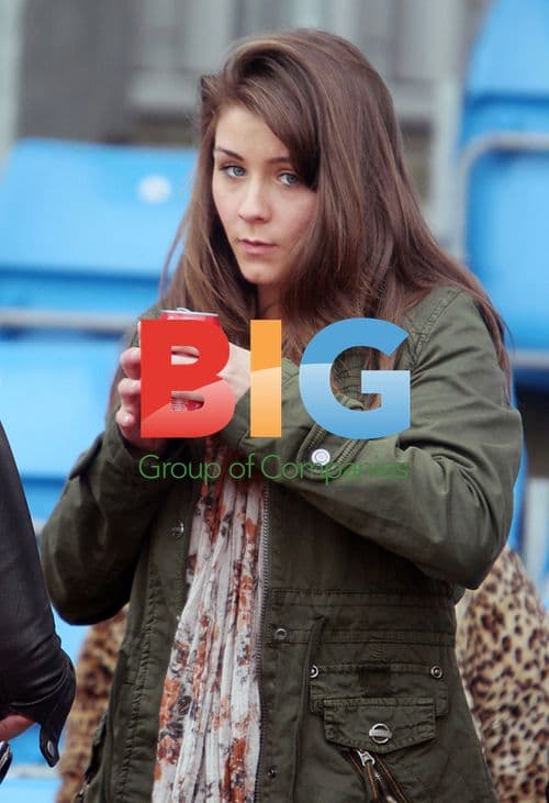 Brooke Vincent at charity football game