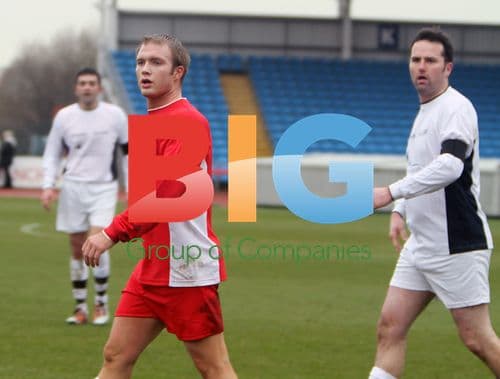 Coronation Street and Emmerdale Cast at Charity Football Match