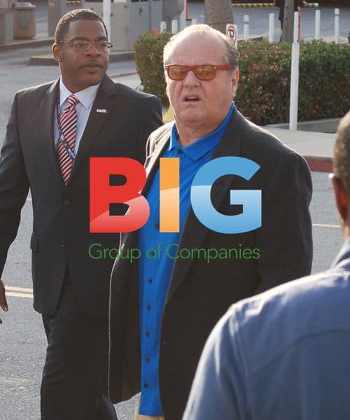 Jack Nicholson at NBA All-Star Game