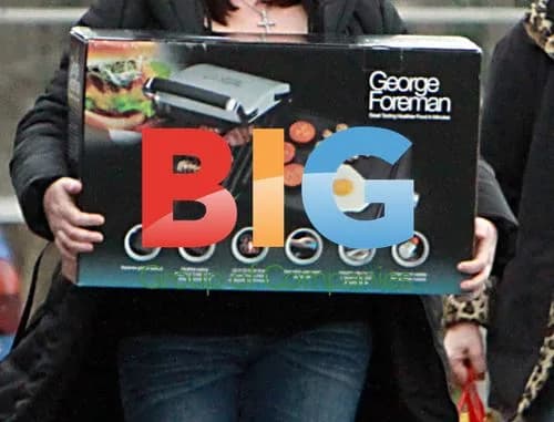 Coleen Nolan Shopping for George Foreman Grill