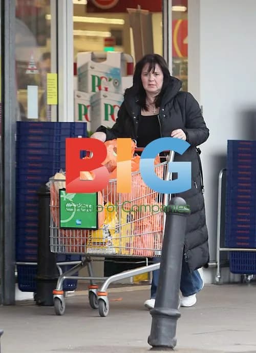 Coleen Nolan Shopping at Argos and Sainsbury's
