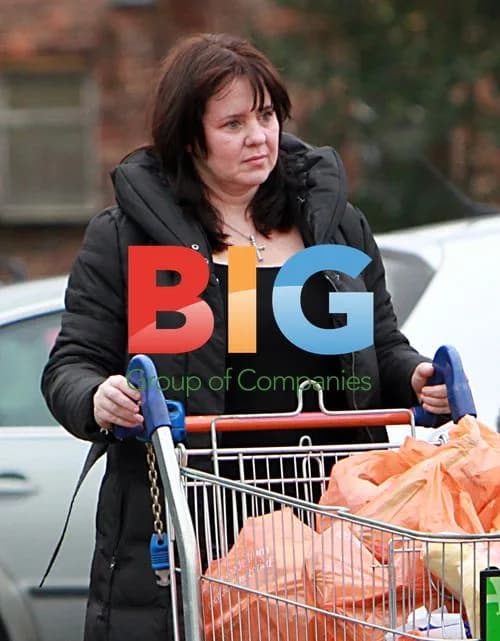 Coleen Nolan Shopping at Argos and Sainsbury's