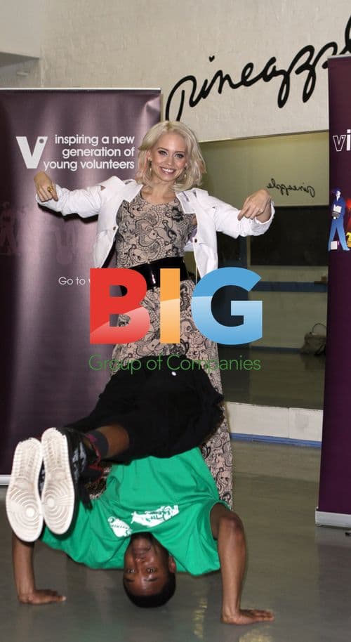 Kimberly Wyatt at Pineapple Dance Studios