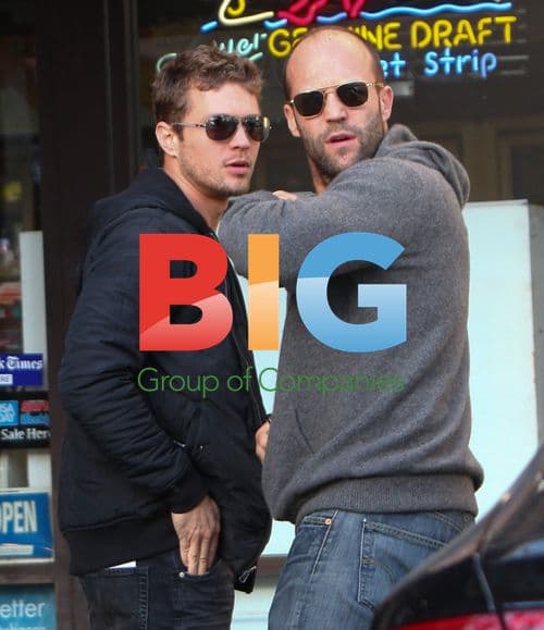 Ryan Phillippe and Jason Statham Chat on Shopping Trip