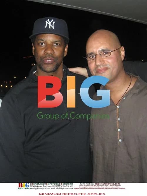 Denzel Washington and Saif al-Islam el-Qaddafi