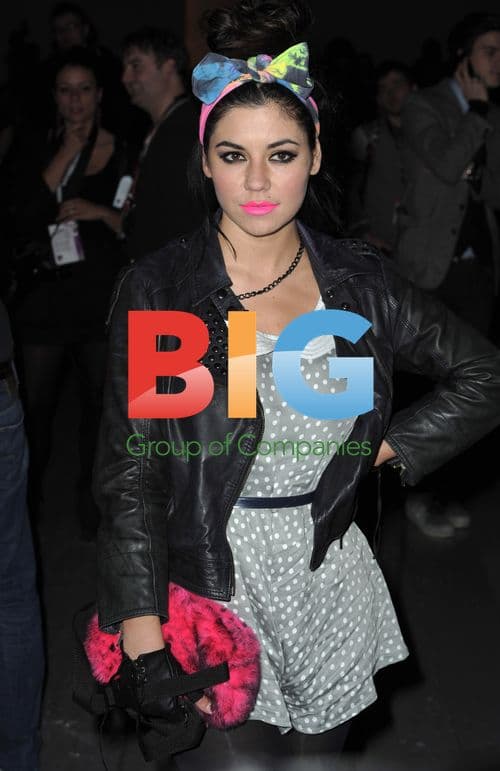 Marina Diamandis at Ashish fashion show