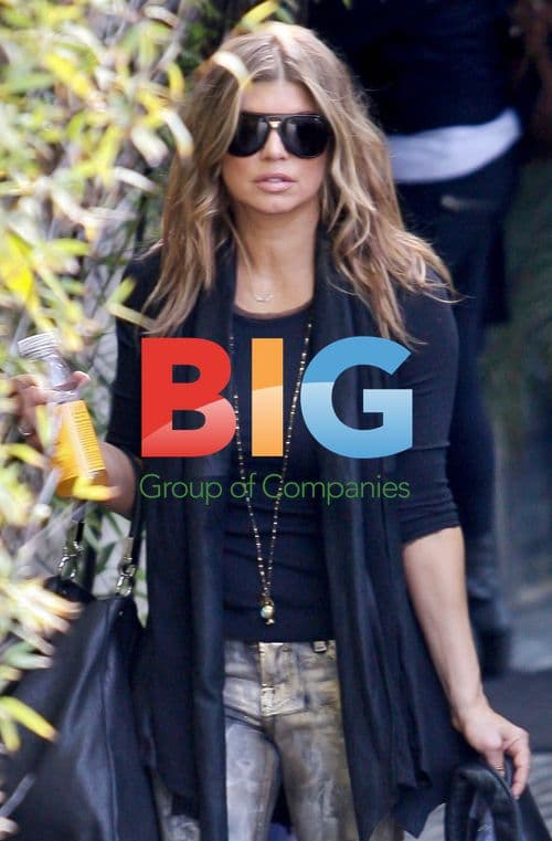 Fergie Visits Restaurant in Santa Monica