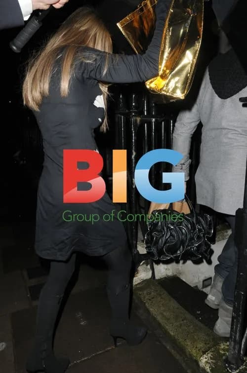 Katie Price Arrives at Friend's House