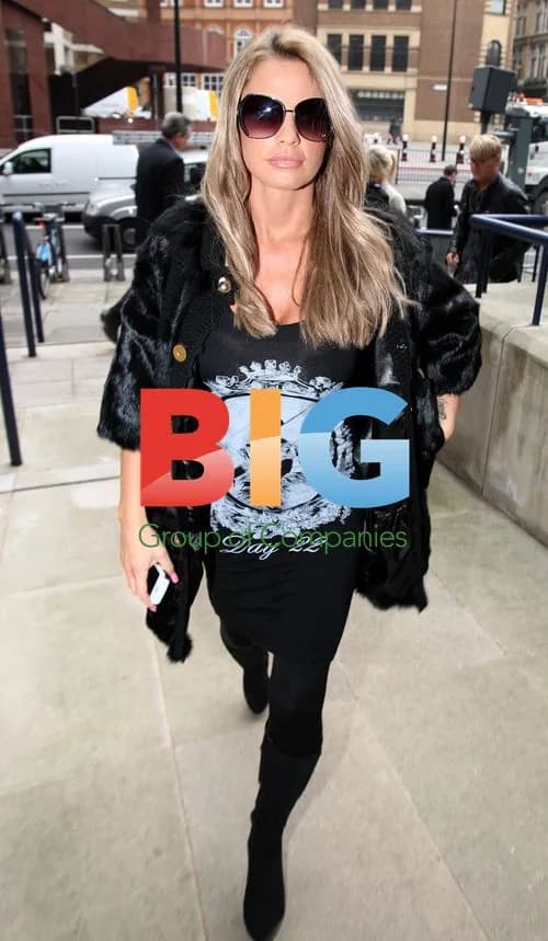 Katie Price Out in London