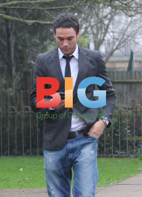 Jack Tweed, Mark Wright and Lewis Tweed at Redbridge Court