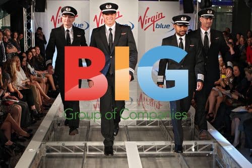Elle Macpherson hosts Virgin Blue uniform launch